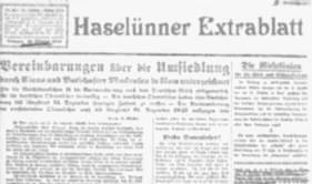 Extrablatt-Zeitung
